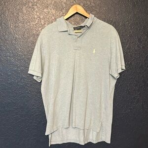 Large Heather Blue Ralph Lauren polo